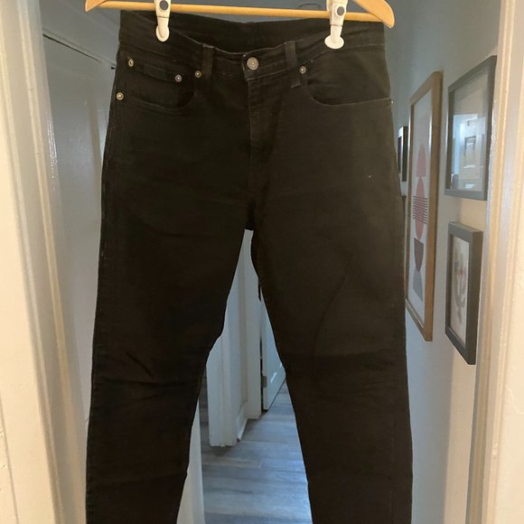 Levi's 512 men's black pants - 31x30 - Picture 1 of 3